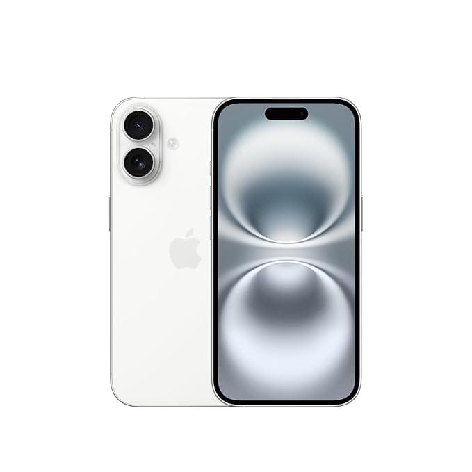 (Refurbished) Apple iPhone 16 256GB - White | Excellent Condition