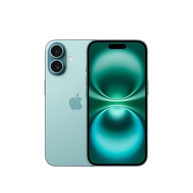 (Refurbished) Apple iPhone 16 256GB - Teal | Excellent Condition