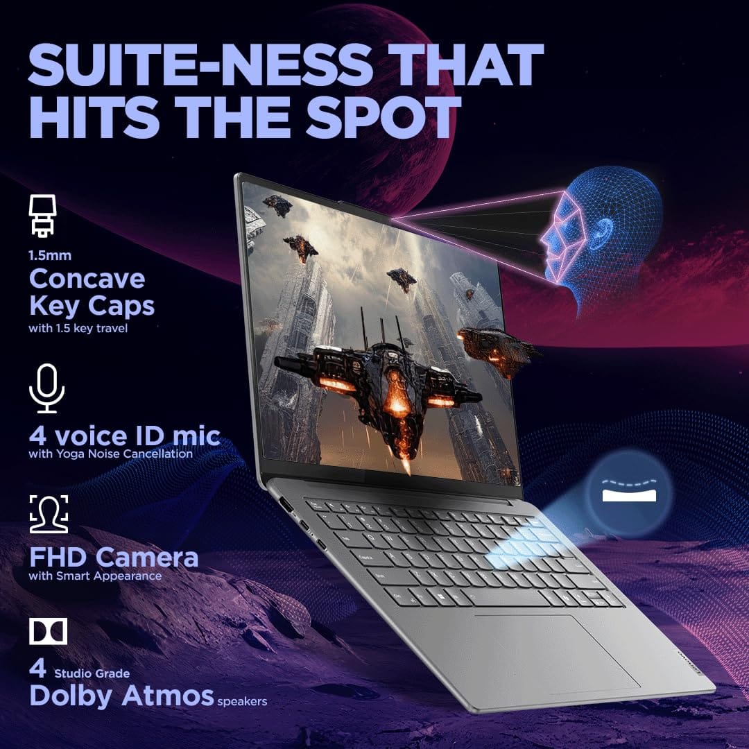 (Refurbished) Lenovo Yoga Slim 7 14" - Core Ultra 7 155H, 32GB RAM, 1TB SSD, WUXGA OLED | Excellent Condition - Image 5