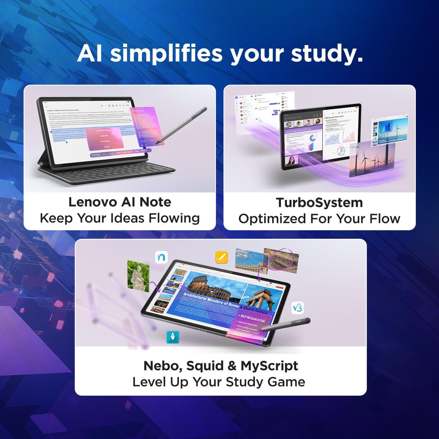 (Refurbished) Lenovo Idea Tab 11" 2.5K 8GB/256GB - Dimensity 6300, Pen Support | Excellent Condition - Image 4