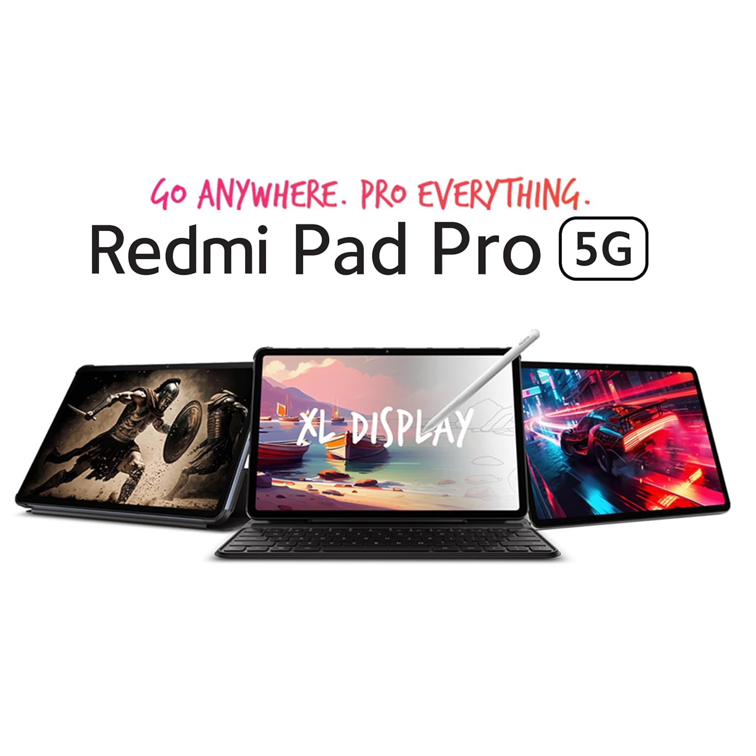 (Refurbished) Redmi Pad Pro 5G 12.1" 120Hz 8GB/256GB - 10000mAh, Graphite Grey | Excellent Condition - Image 4