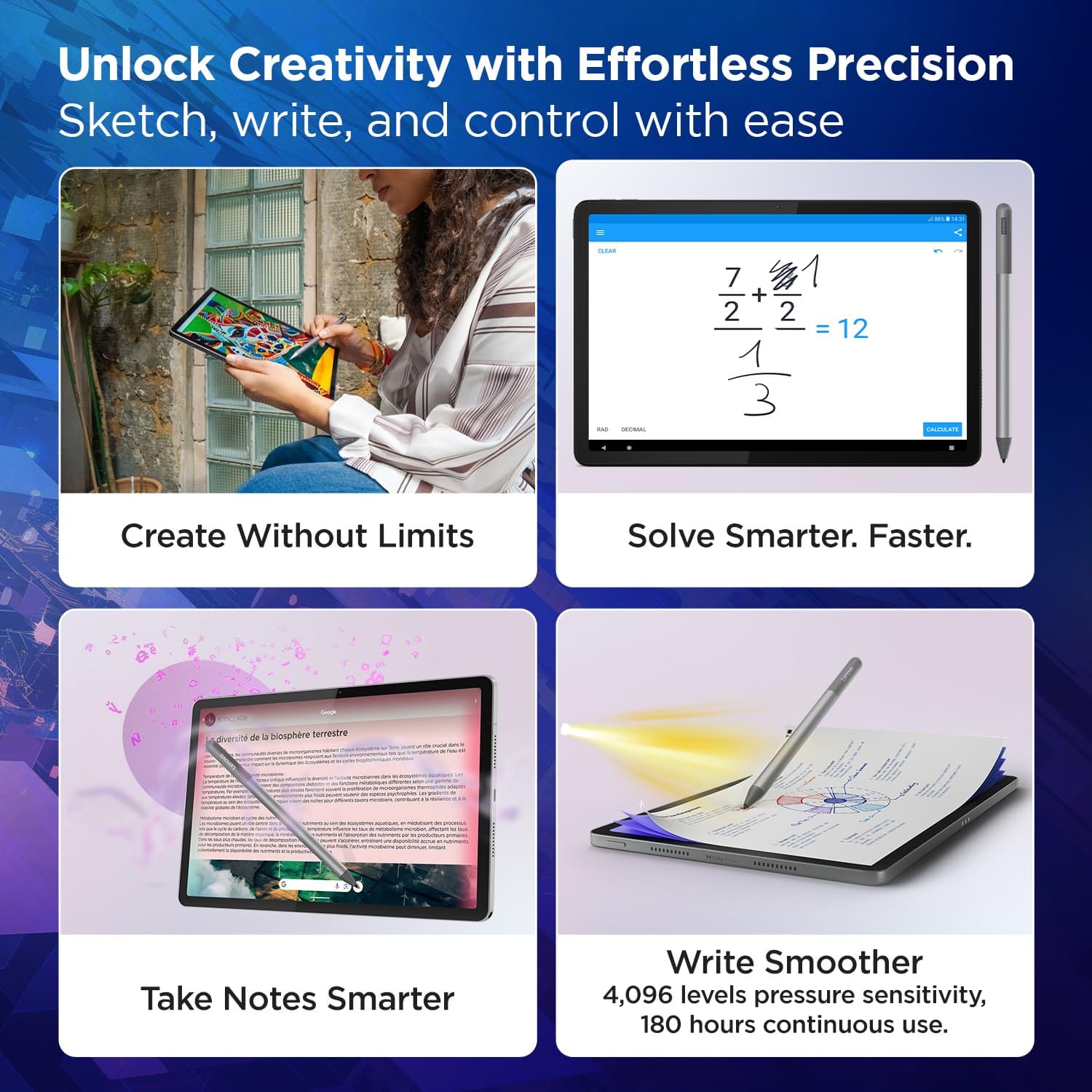 (Refurbished) Lenovo Idea Tab 11" 2.5K 8GB/256GB - Dimensity 6300, Pen Support | Excellent Condition - Image 5
