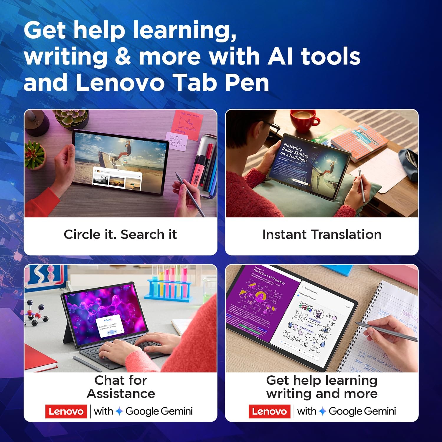 (Refurbished) Lenovo Idea Tab 11" 2.5K 8GB/256GB - Dimensity 6300, Pen Support | Excellent Condition - Image 3