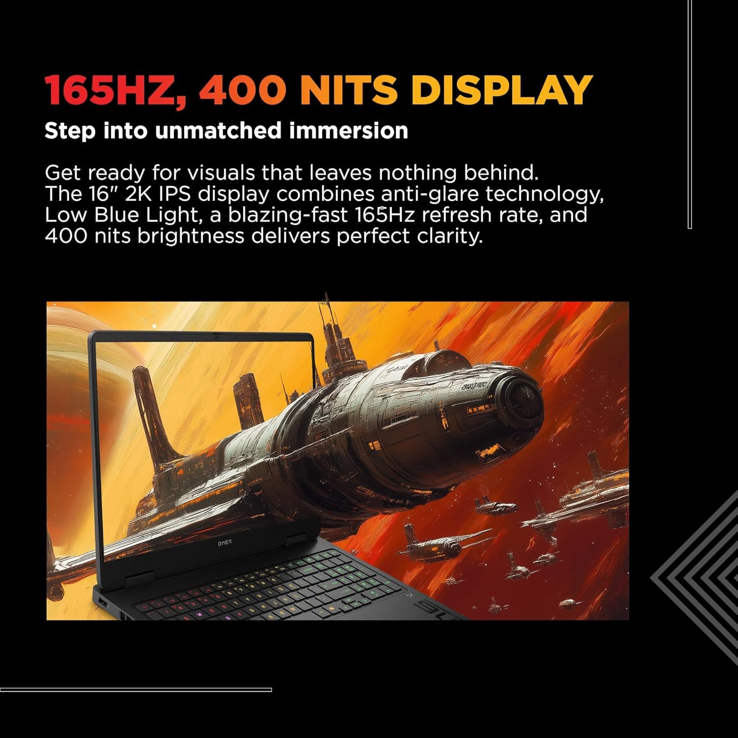 (Refurbished) HP Omen 16" Gaming - Core i7-14650HX, RTX 5050 8GB, 24GB RAM, 1TB SSD, 2K 165Hz | Excellent Condition - Image 5