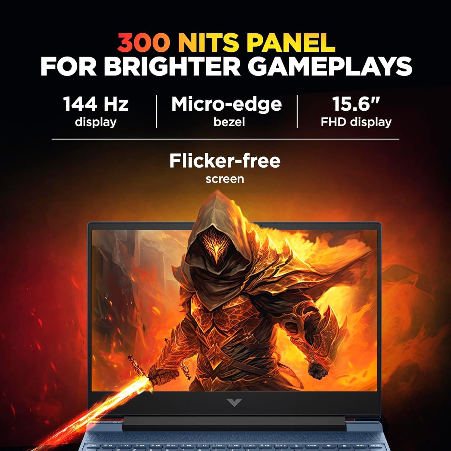 (Refurbished) HP Victus 15.6" Gaming - Ryzen 9 8945HS, RTX 4060 8GB, 16GB RAM, 1TB SSD, 144Hz | Excellent Condition - Image 5