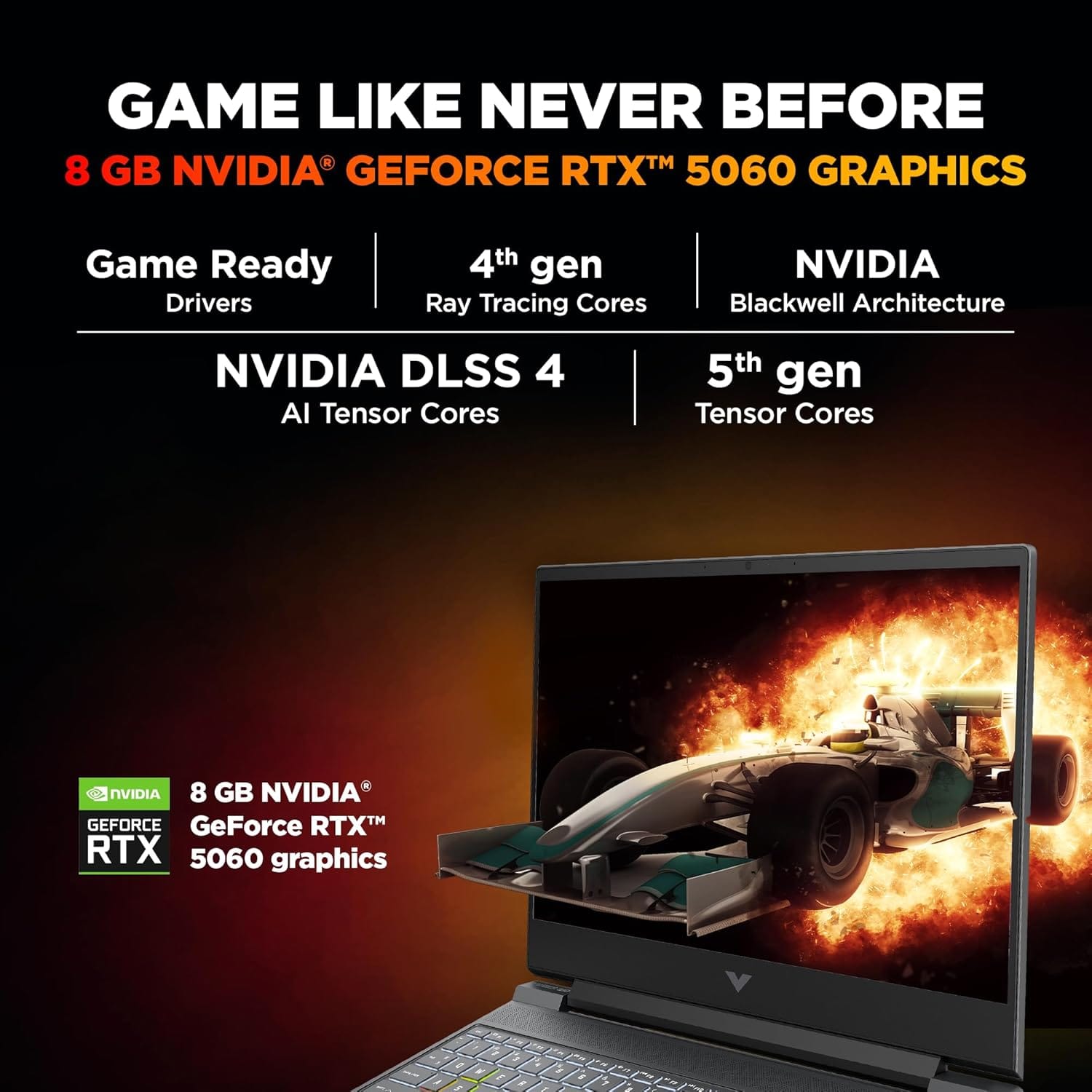 (Refurbished) HP Victus 15.6" Gaming - Core i7-13620H, RTX 5060 8GB, 24GB RAM, 1TB SSD, 144Hz | Excellent Condition - Image 3