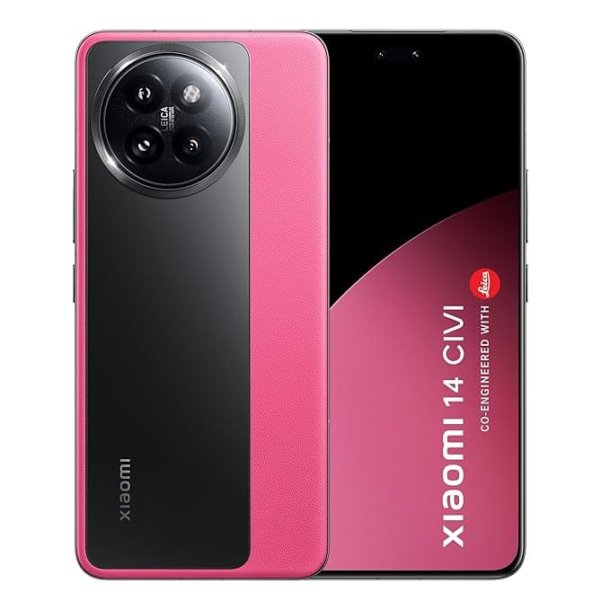 (Refurbished) Xiaomi 14 Civi 12GB/512GB - Hot Pink | Excellent Condition