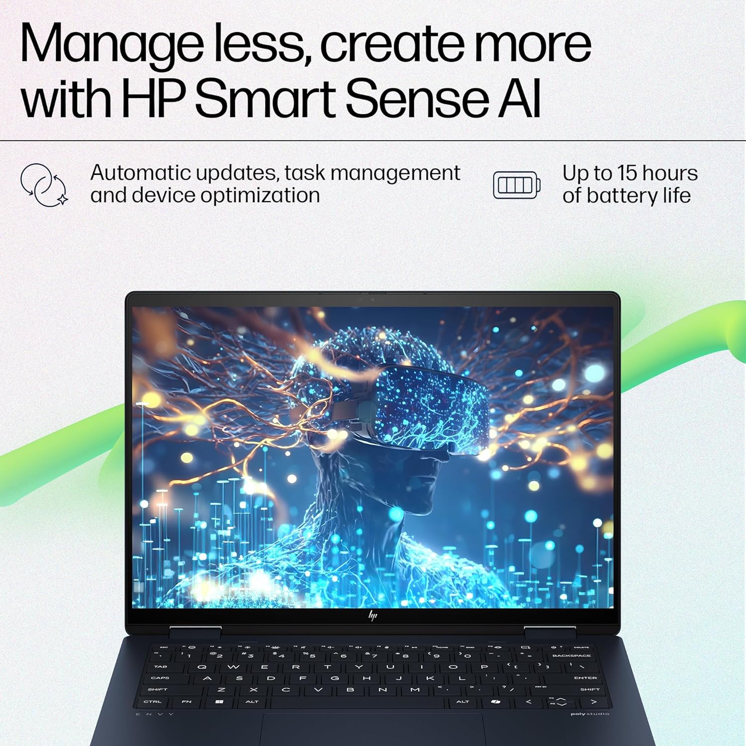 (Refurbished) HP Envy x360 14" 2-in-1 - Core Ultra 7 155U, 32GB RAM, 1TB SSD, 2.8K OLED IMAX Touch | Excellent Condition - Image 5
